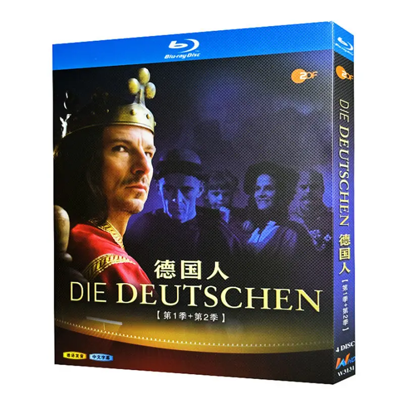Blu-ray Ultra HD Documentary: The Germans Seasons 1–2 Box Set with Simplified and Traditional Chinese Subtitles