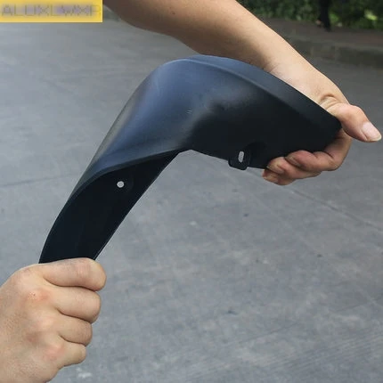 واقيات الطين رفرف اللوحات سبلاش الحرس الحاجز حامي غطاء 4 قطعة ل Volkswagen VW ID 4 Crozz 2021 2022 2023 اكسسوارات السيارات #2