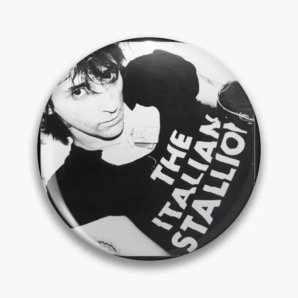 Johnny Thunders  Soft Button Pin Gift Metal Decor Cute Badge Jewelry Collar Clothes Cartoon Brooch Fashion Creative Funny Hat