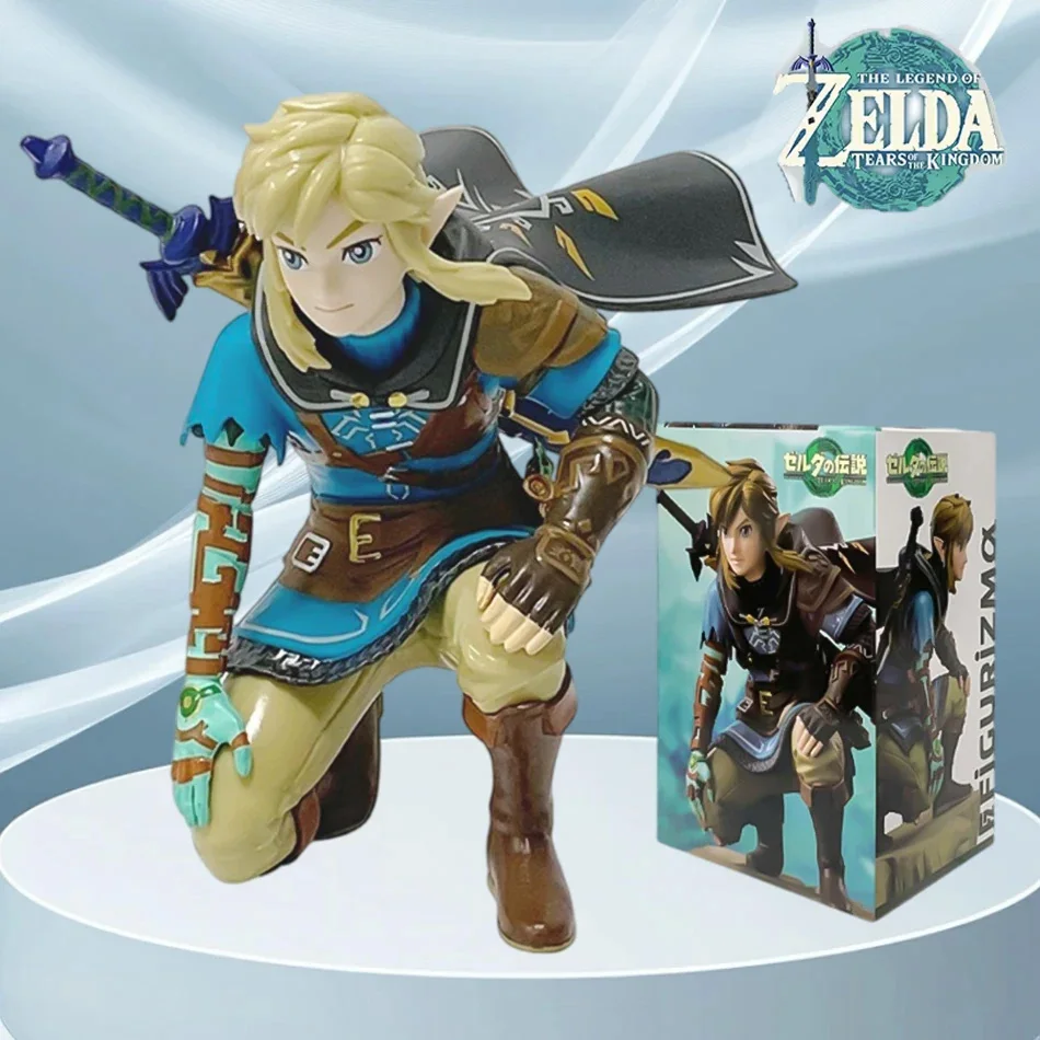 

12cm The legend of Zelda Anime Figure Link Treasure Box Monster Anime Figure toys Action Figurine Model Collection Doll Toy Gift