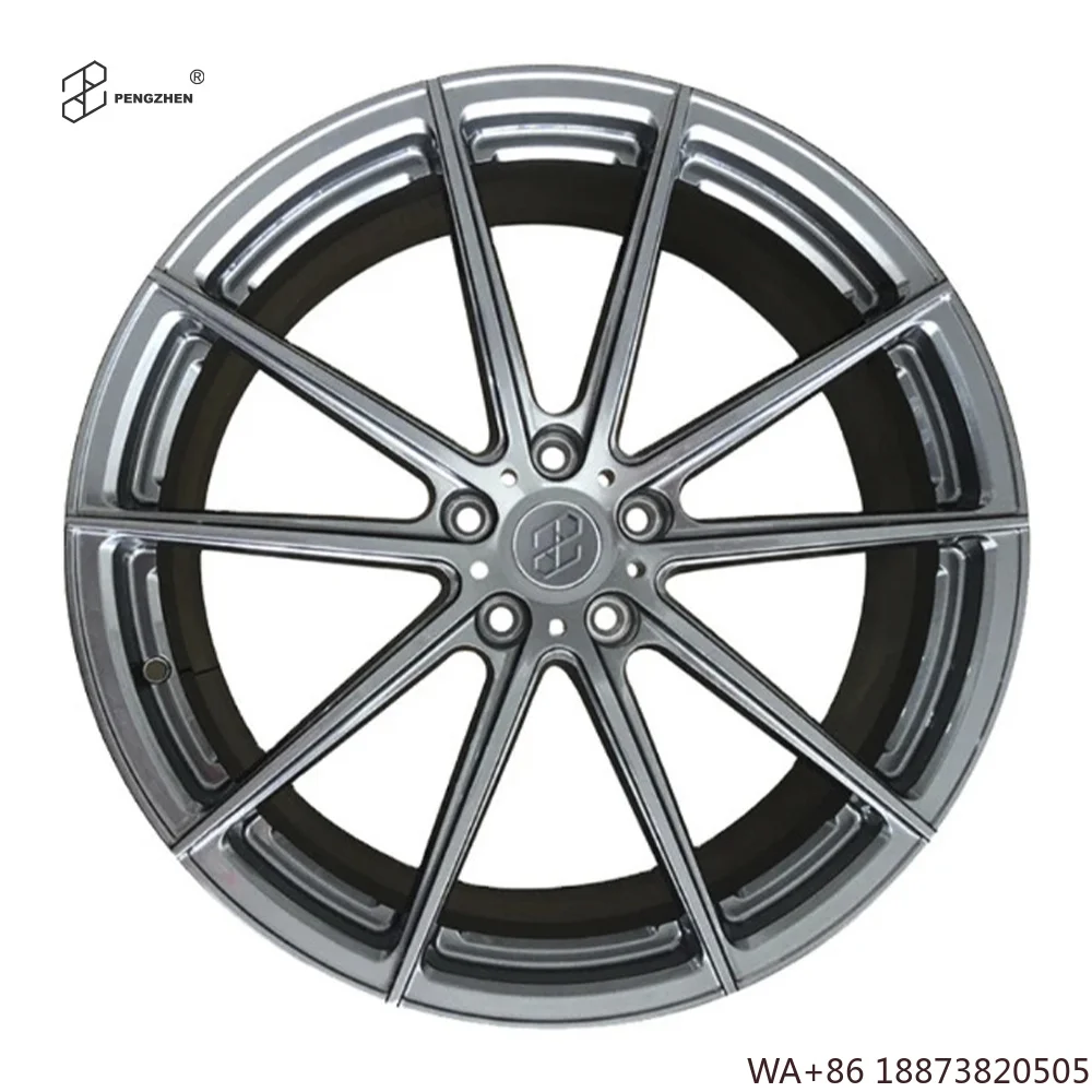 For  Popular Design Monoblock Gloss Gray 17 18 19Inch 5x112 5x120 Passenger Car Wheels Rims for BMW