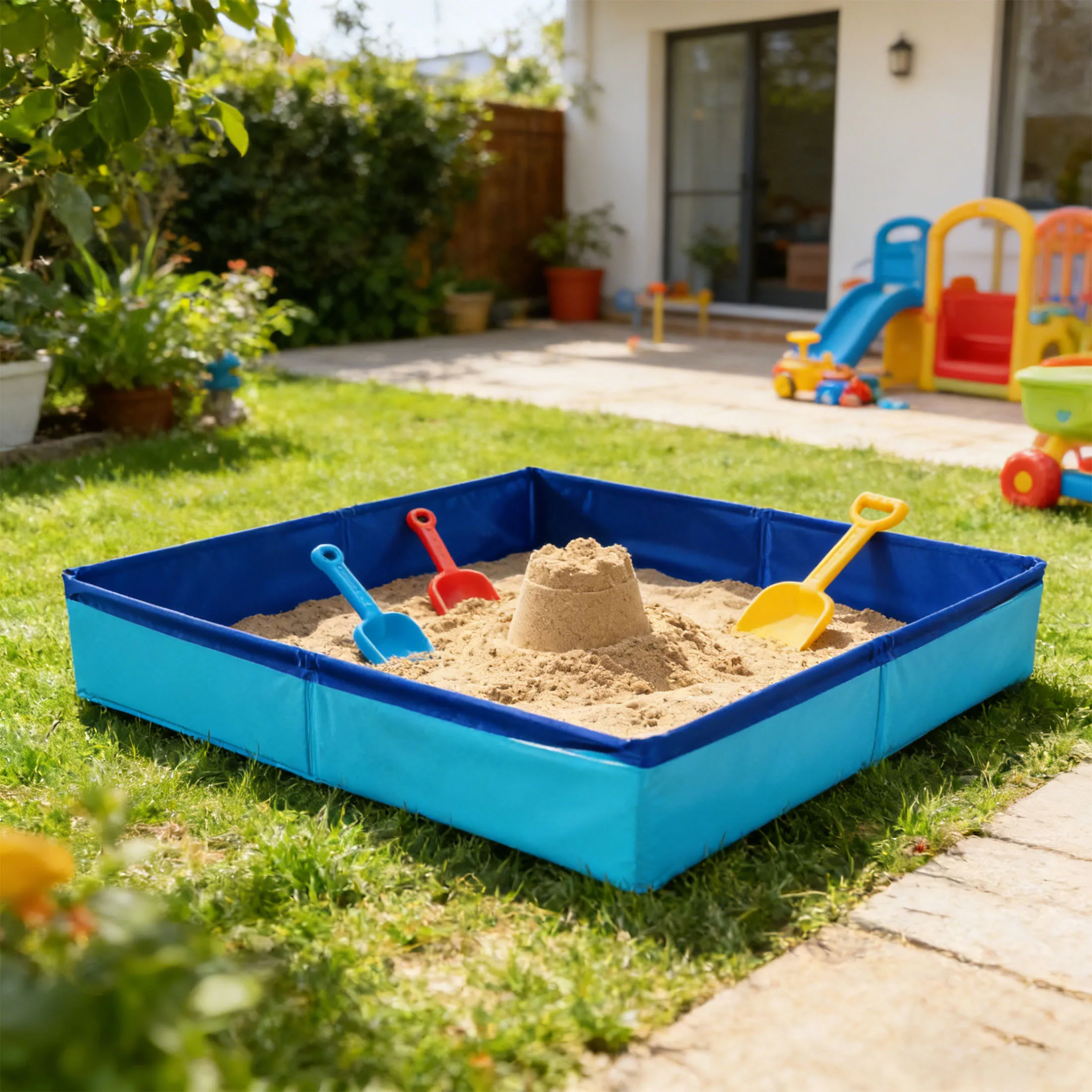 

Sandbox Toys for Kids Children Beach Sand Toys Sand Table Outdoors Toys for Beach Garden Indoor Birthday Gifts for Boys and Girl