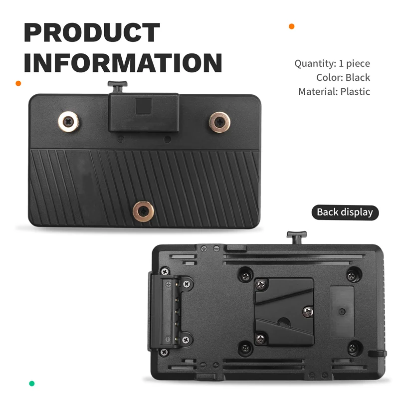 A34M-For Sony V-Lock V-Mount لوحة محول البطارية إلى أنطون باور الذهب محول تركيب لوحة لكاميرا باناسونيك DSLR