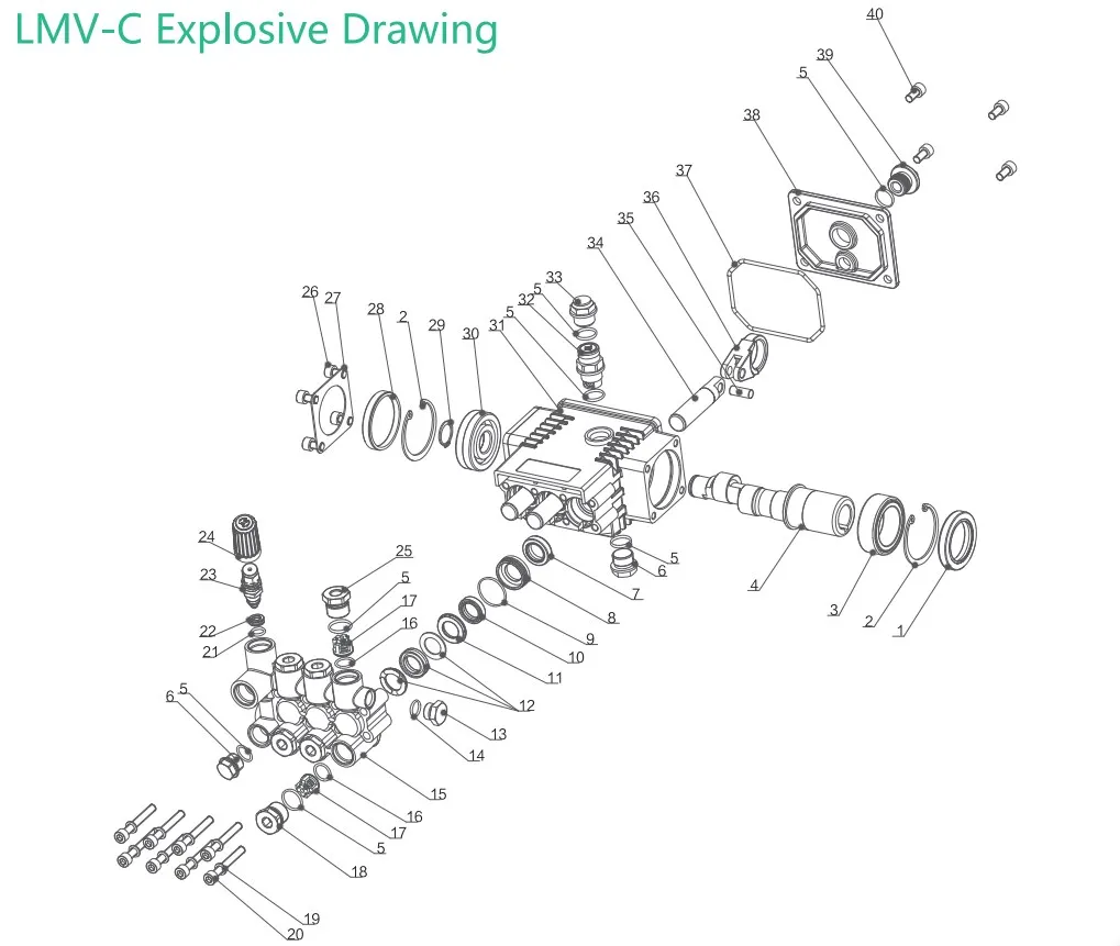 Lmv 2LPM 100Bar Hig…