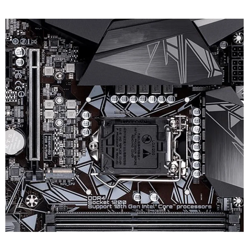 สำหรับ Z490M เกม x เมนบอร์ด LGA 1200 DDR4 128GB M-ATX Intel Z490โอเวอร์คล็อกเมนบอร์ดคอมพิวเตอร์ตั้งโต๊ะ M.2 NVMe III USB3.0