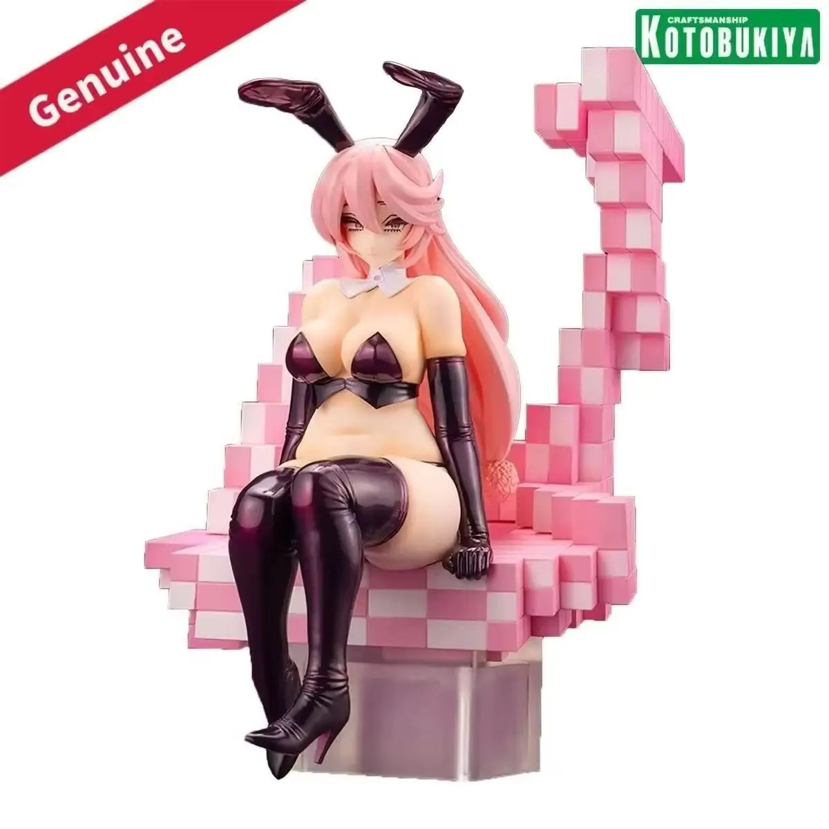 

Оригинальный Kotobukiya, предварительно окрашенный оригинальный сидячий кролик 1/7 H = 235 мм, оригинальная модель персонажа, украшение, готовое