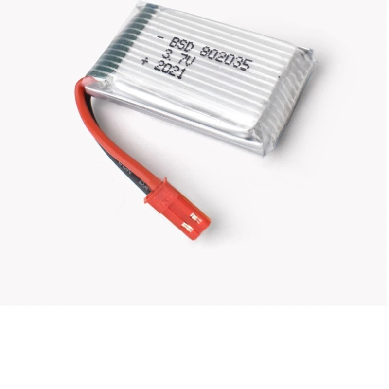 400 مللي أمبير لطائرات طراز 3.7 فولت عالية السعة كوادكوبتر عن بعد - طائرات هليكوبتر وطائرات بدون طيار تعمل ببطاريات قابلة لإعادة الشحن #4