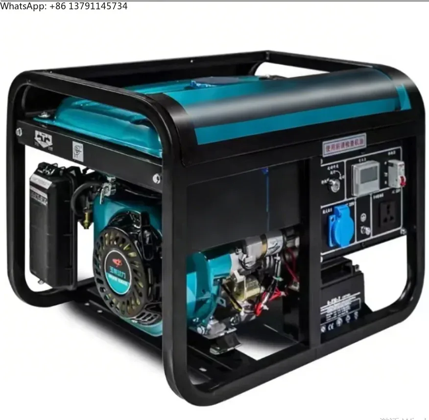 Super Silent Diesel Generator Set 3kva 5kva 8kva 10kva Home Use 5kw Diesel Generators 50/60Hz 220V 380V Rated Voltage 3