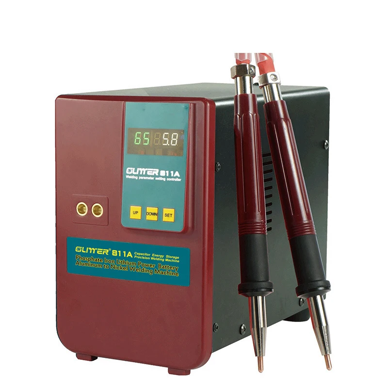 

811A Spot Welder Pulse Spot Welding Machine For Lithium Battery Pack Welding Machine With Remote Soldering 75A Pen