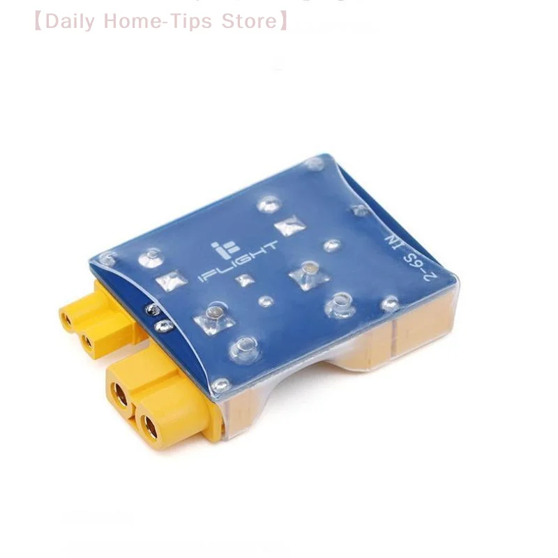 1 pçs fpv drone rc peças de carro xt30 xt60 lipo bateria interruptor proteção contra curto-circuito com campainha alarme led esc controlador vôo