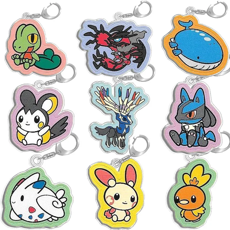 Брелок для Pokemon Treecko Yveltal Wailord Pachirisu Xerneas Lucario Plusle Torchic Togekiss Espurr Pachirisu, аниме, игры, подарки