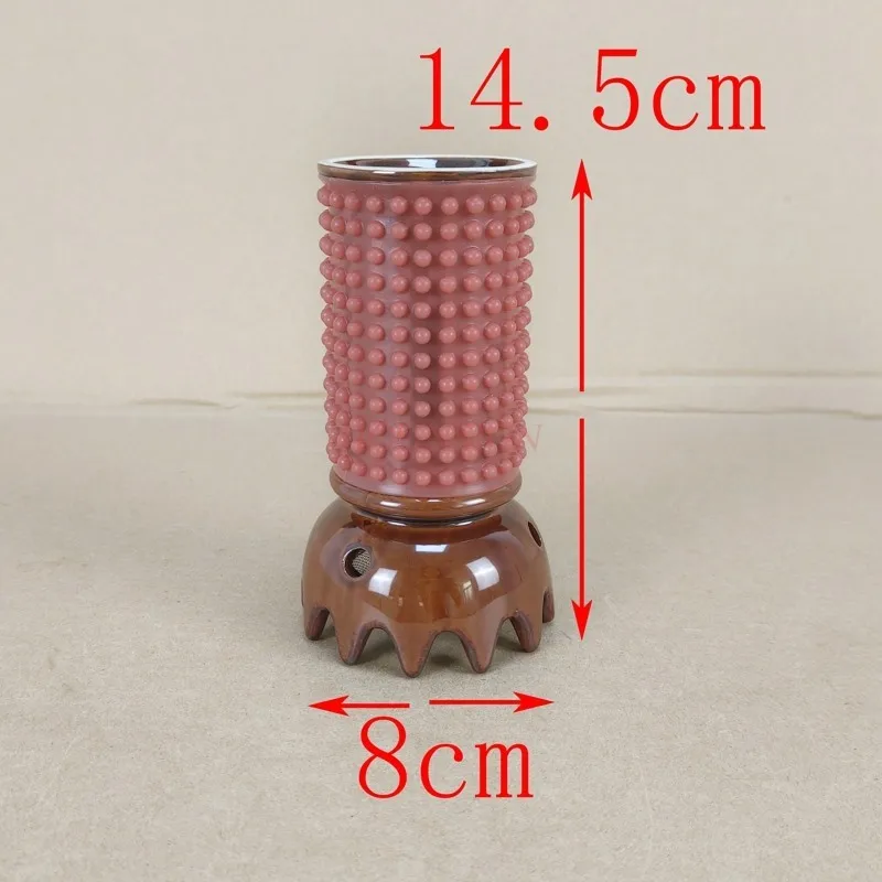 Thunder fire head moxibustion pot ceramic moxibustion pot scraping one cup beauty salon head treatment moxibustion box