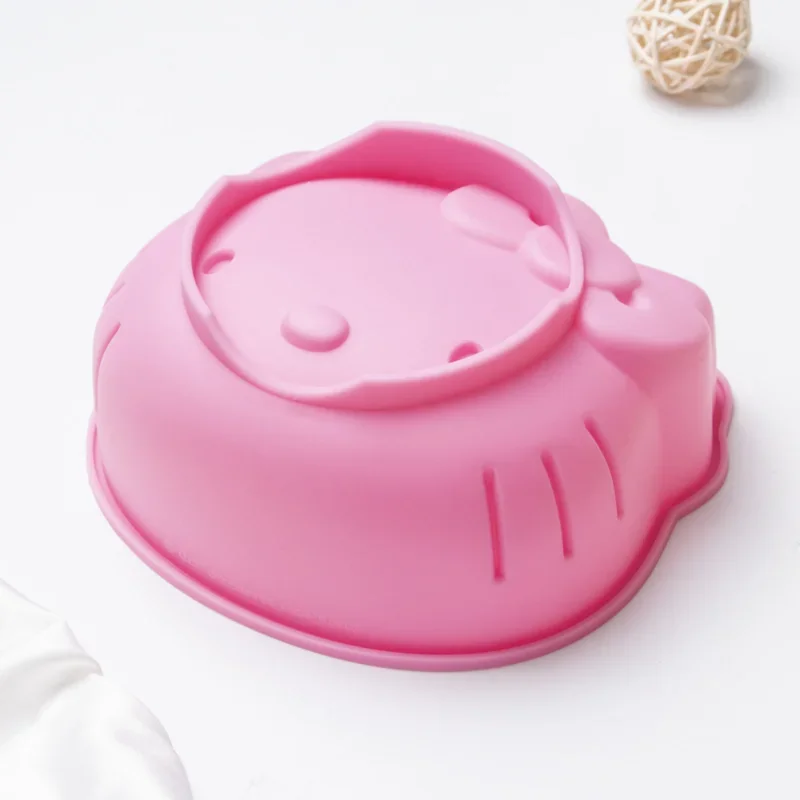 Hello Kitty Silicone Cake Mold Pastry Bread Chocolate Making Mold Cartoon DIY Dessert Making Tools Kitchen Bake Accessories Gift