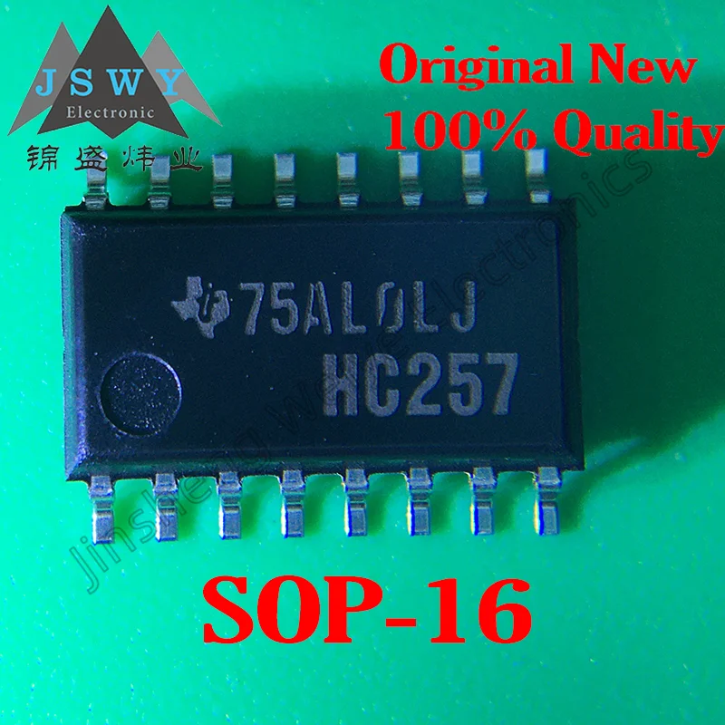 

(2-10PCS) Original SN74HC257NSR SOP-16 Silkscreen HC257 Quad 2-choice Data Selector/Multiplexer Tri-state Non-Inverted In Stock