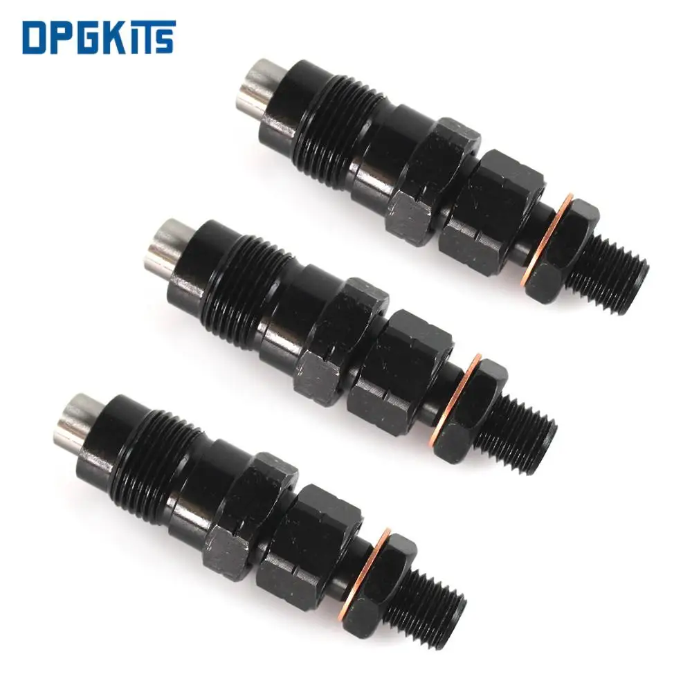 3PCS Fuel Injector H1600-53000 16001-53002 16001-53000 For Kubota D722 D782 D902 G2160 GR2100 G1700 U15 Stens 1903-3024 Engine