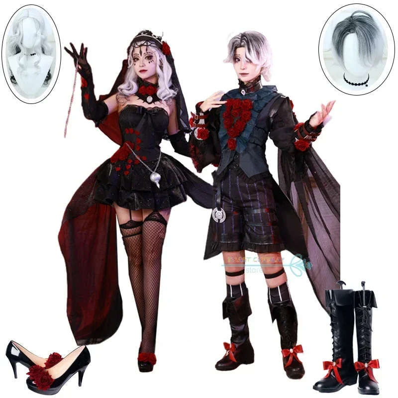 Ada Messmer Cosplay Luminary Emile Cosplay Game Identity V Ada Messmer and Luminary Emile Costume Wig Game Party Clothes