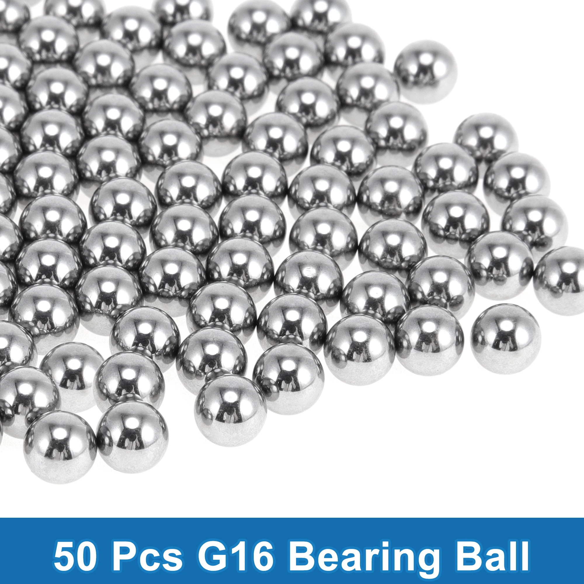 

X Autohaux 11,9 мм подшипник шарикоподшипник сталь G16 прецизионный шарик серебристого тона 50 шт.