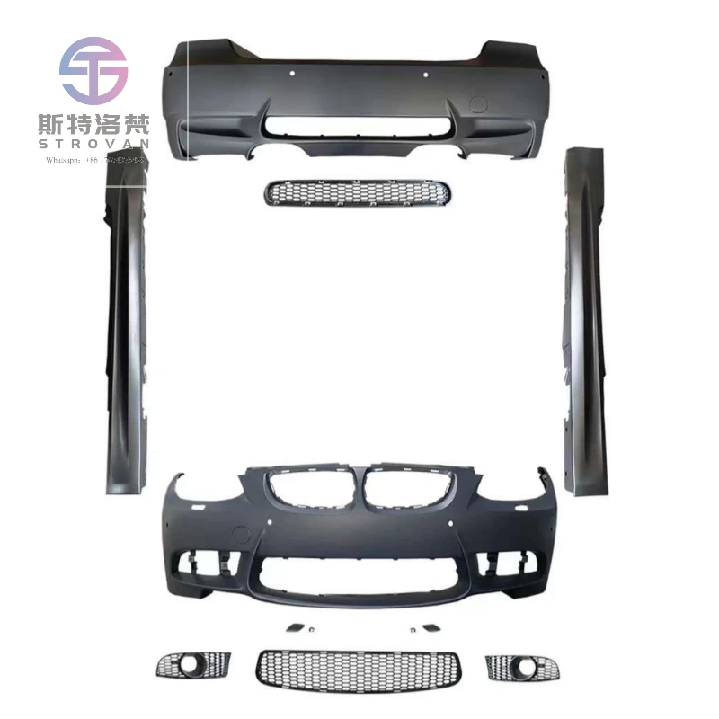 

High Quality Car Body Kit for BM-W 3 Series E92 2006 2007 2008 2009 Upgrade M3 Style Front Rear Bumper Side Skirts