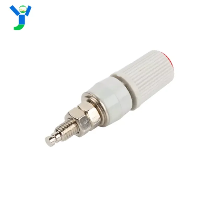 M5 * 48 pure copper terminal 5mm/30A high current 4mm banana socket terminal plug, red green blue black yellow