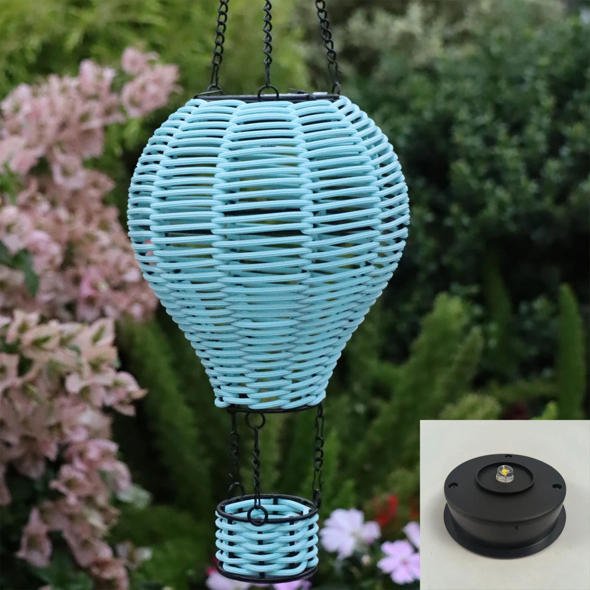 Handgeweven rotan zonne-lamp, - Outdoor Lighting Chandelier recensie en prijs