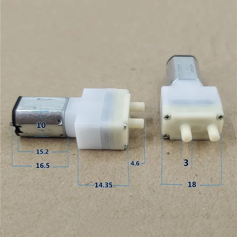 

DC 3V 3.7V Small Mini N20 Air Pump Micro Diaphragm Vacuum Pump Oxygen Pump DIY Sphygmomanometer Blood Pressure Monitor