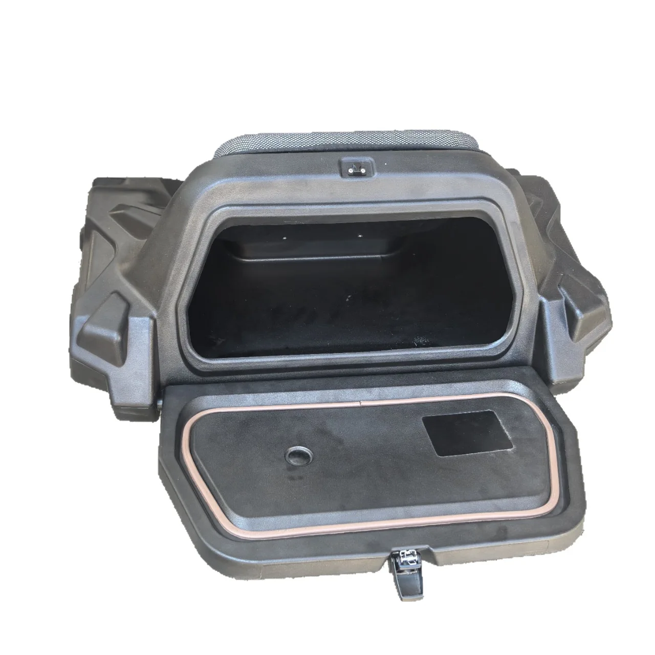 ATV ATV four-wheeled tricycle rear cargo box rear trunk toolbox.