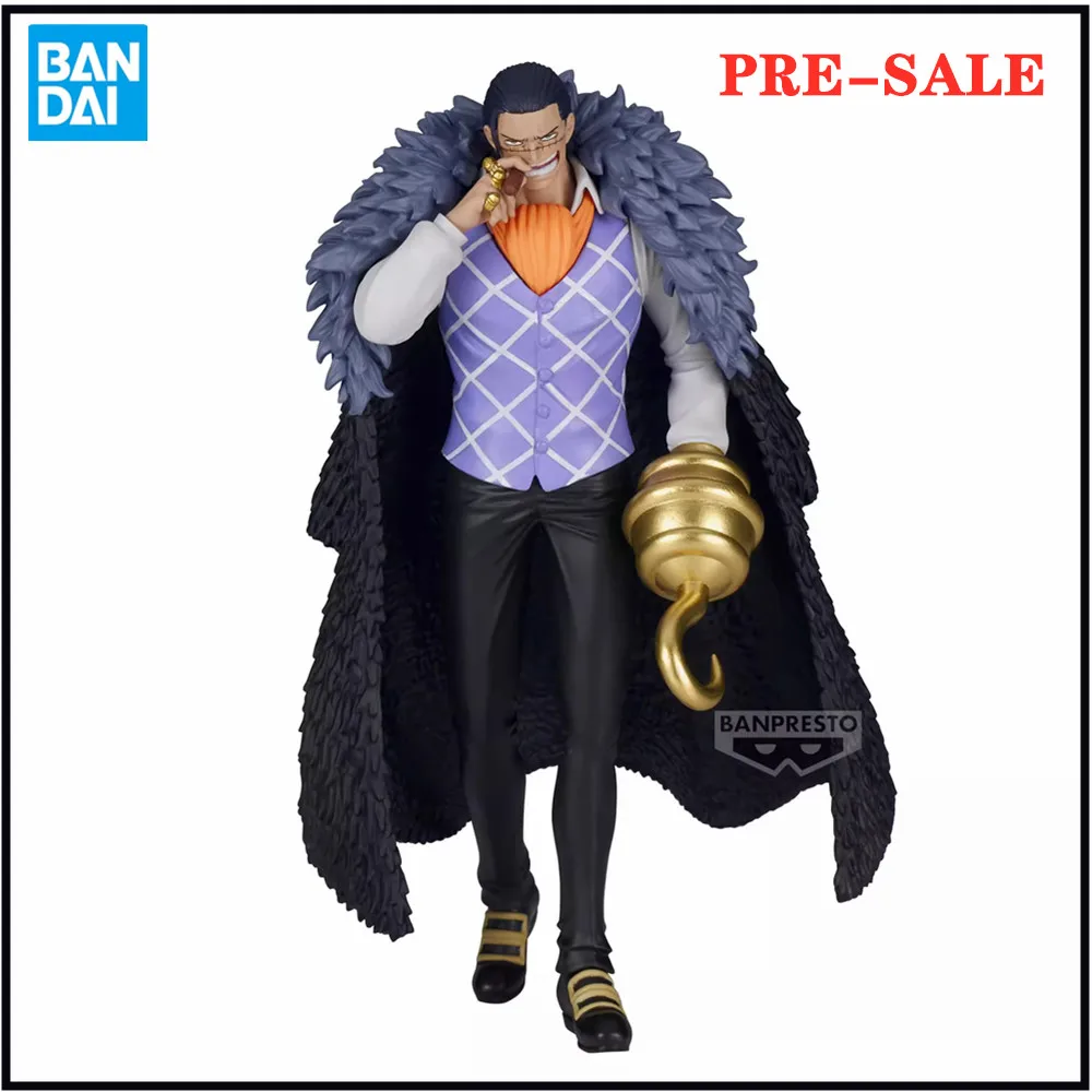 

Original Banpresto One Piece THE SHUKKO-CROCODILE Anime Action Figure PVC Toys Model Figurine Collection Doll Bandai 17cm