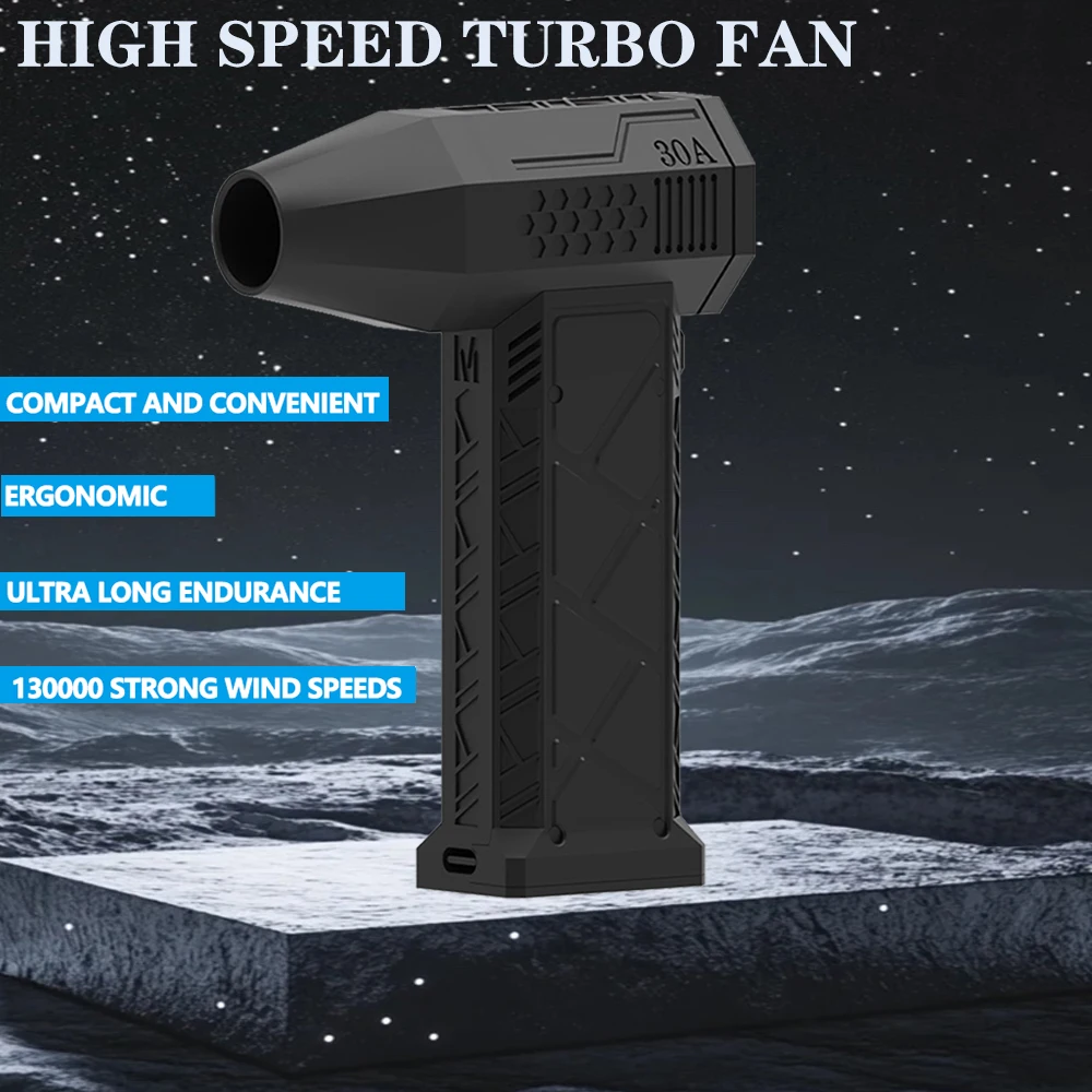 JANGKLIF130000RPM Wind Speed  Turbo Jet Fan Turbo Fan Powerful Air Blower Industrial Duct Fan Brushless Motor Car Electric Dryer