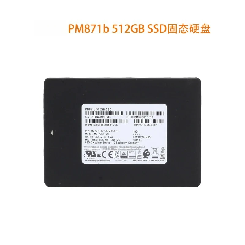 

For Samsung/Samsung PM871b 128G 256G 512G 1TB Desktop SSD 2.5 Hard Drive 100% testing,