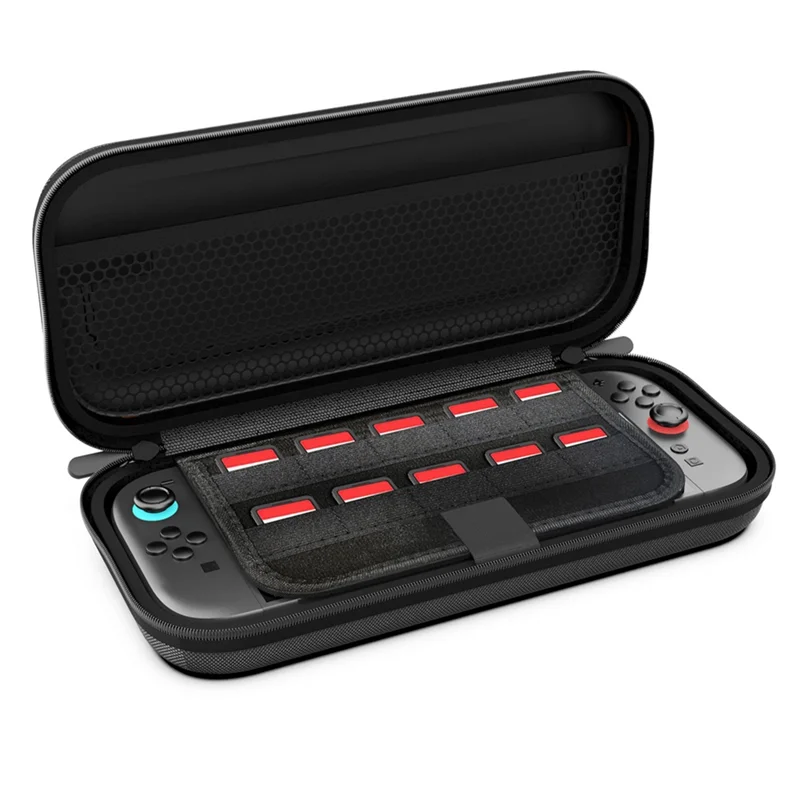 A73E-For Switch 2 Model 9 In 1 Accessories Kit Carrying Case Handle Silicone Cover Screen Protector Dustproof