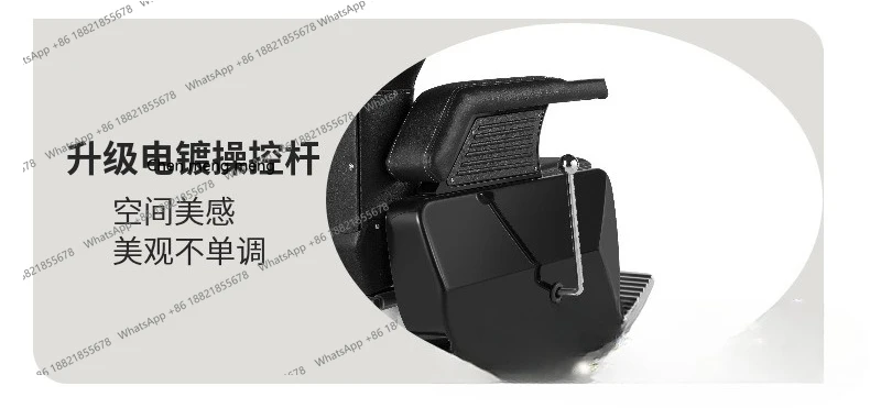 Hair Light Luxury Barber Shop Metal Barber Rotatable Lifting Shaving Slimming Chair