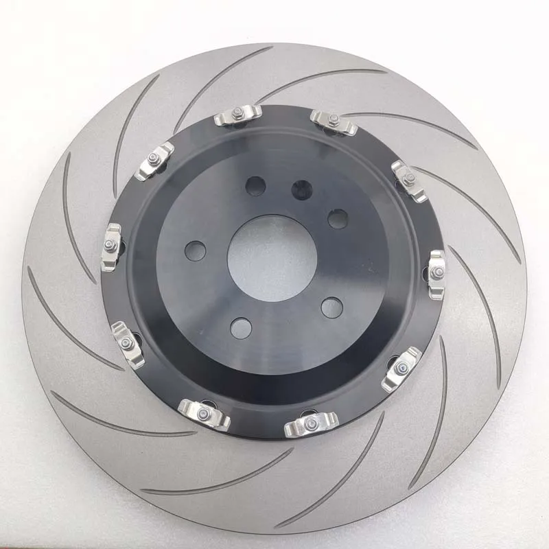 

Jekit Front Brake Discs 370x34 with Floating Aluminum Center Bell Iron Material for Audi RS3 Limousine