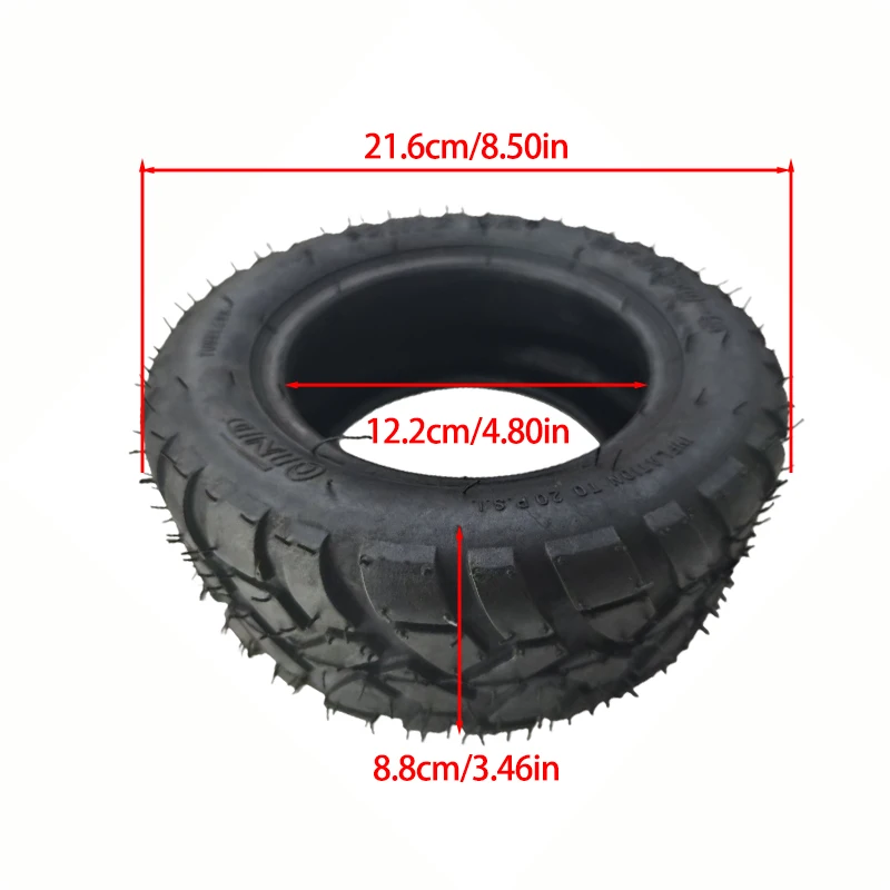 9x3.50-5 Electric Scooter Vacuum Tire 9 Inch For Mountain Skateboard Snow Sweeper Tubeless Off-road Tire Dirt Bike Accessor Hot