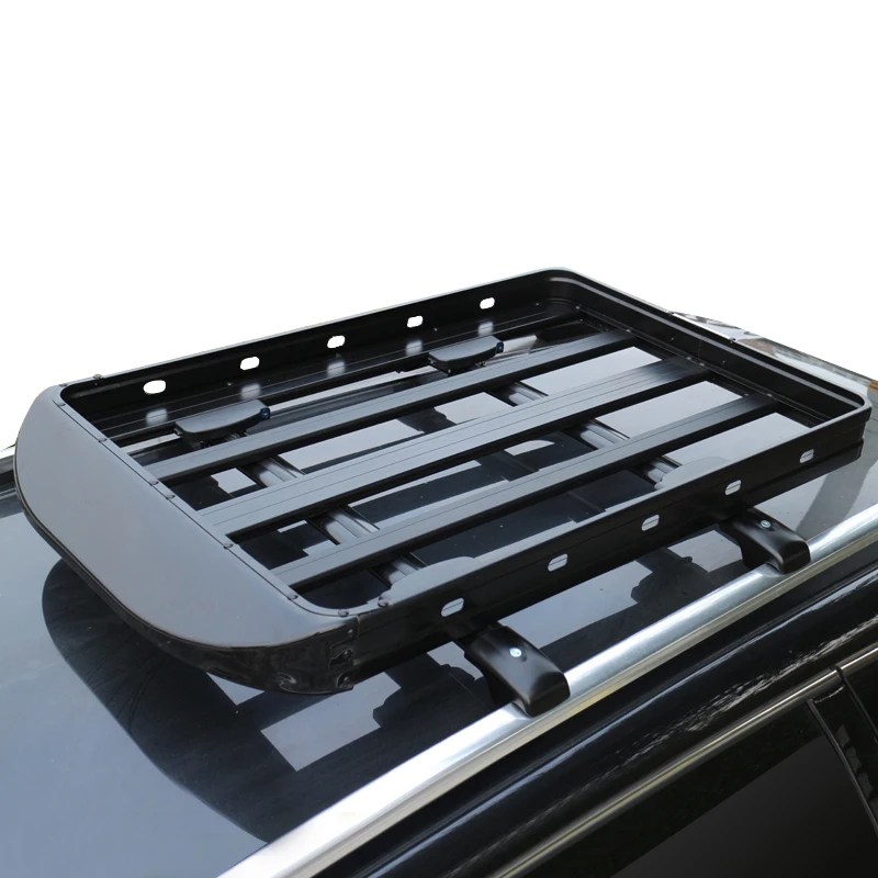 Cross bar frame guality aluminum 4x4 universal luggage bar car Roof Rack roof luggage basket car luggage rack