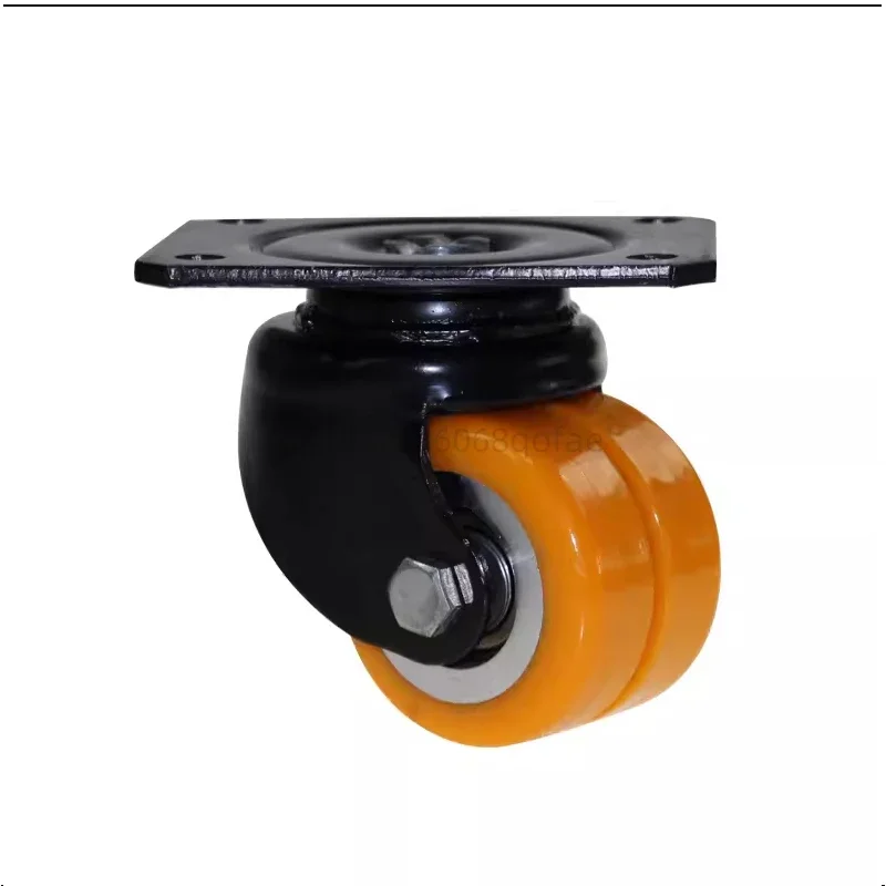 Casters Polyurethane  Universal Wheel Double Wheel 2.5/ 2 /3-Inch Gear  Load-Bearing