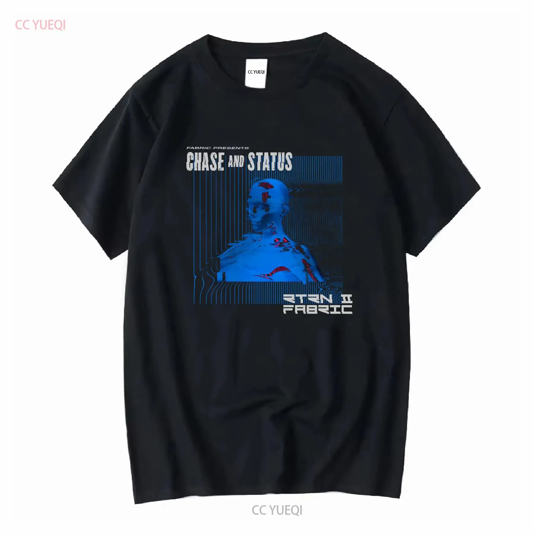 Hot Chase Status concert Family Men All Size T Shirt vintage Washed Slightly Versatile Unisex Comfortable Casual homme