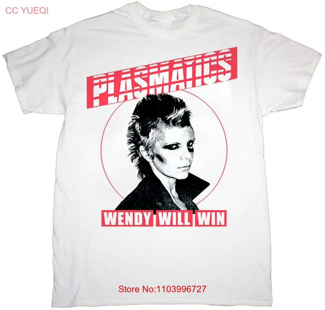 Vtg Plasmatics Band Wendy Will Win Cotton S-5XL Unisex White Tee Shirt