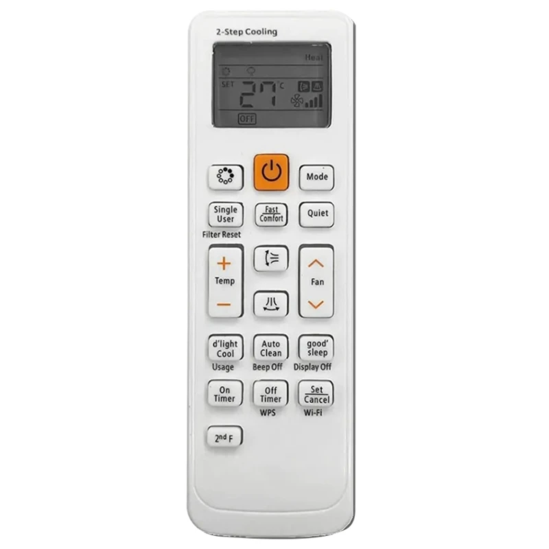 DB93-11489L DB93-11115K DB93-14195A Air Conditioner Remote Control White Remote Control Suitable For Samsung