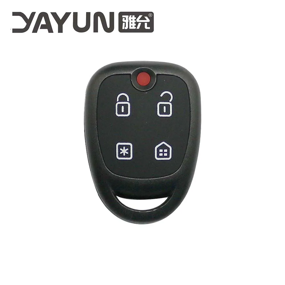 YAYUN AKBPCP127AT PXN48 Remote Key Alarm 4 Button System Double Program (293/300) For Brazil Positron Flex