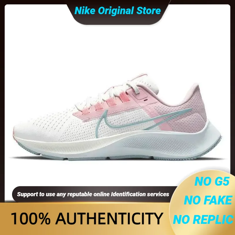 

Nike Air Zoom Pegasus 38 Sail Ocean Cube Pink Crimson Women's Sneakers shoes CW7358-103 With Original Box