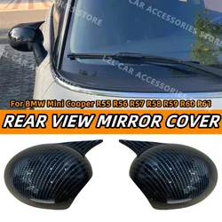 Rearview Mirror Cover For Mini Countryman Cooper S Clubman Paceman R55 R56 R57 R58 R59 R60 R61 Side Mirror Cap Rear View Mirror