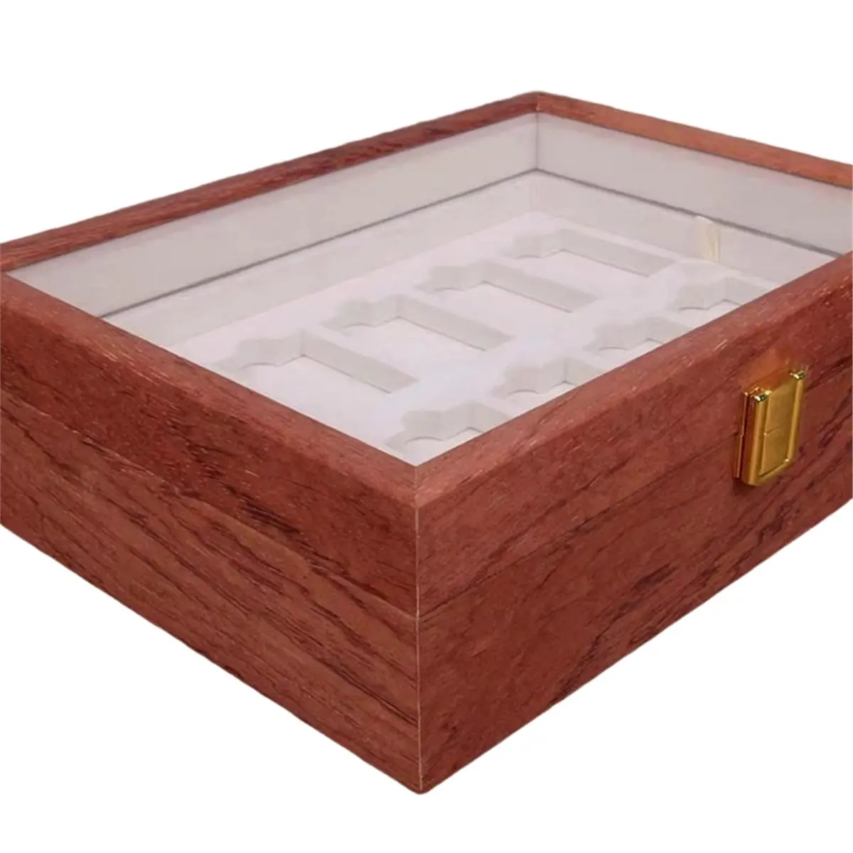 20 Frame Lighter Storage Box Rosewood Double Layer Composite Material Anti-High and Low Temperature Lighter Gift Set