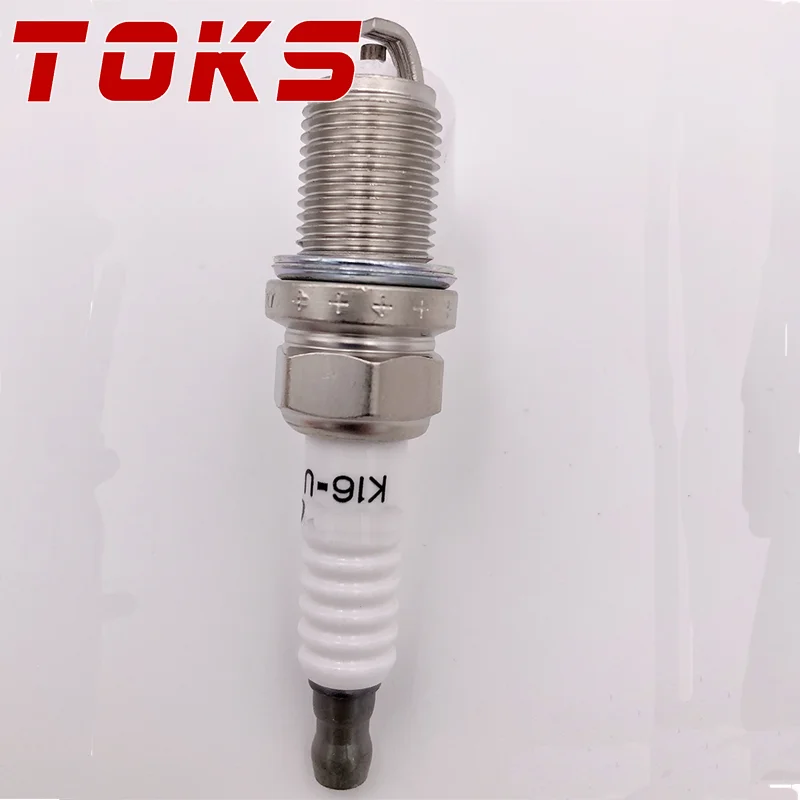 TOKS 4PCS 90919-YZZAD K16-U spark plugs for Toyota MR 2 III 4 RUNNER CELICA COROLLA PASEO YARIS 1.3 1.5 1996-1998 auto parts