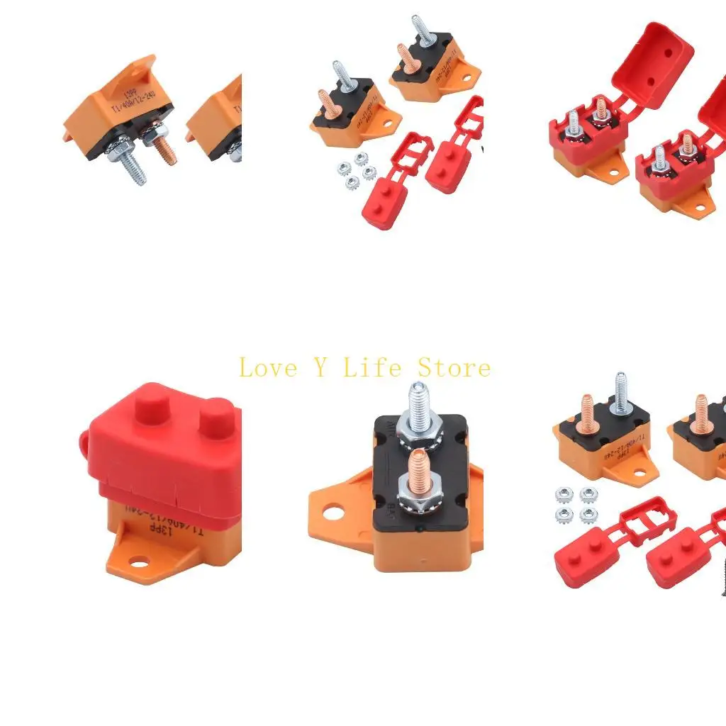 

L74C 40A автоматическое сброс автоматические выключатели 6-28 В с крышкой с помощью водонепроницаемых для морских