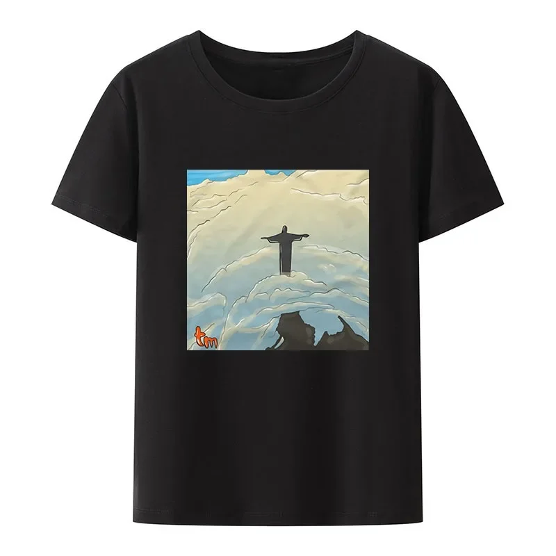 Religious Easter Humor Streetwear Cool Jesus Play Basketball Funny T-shirt Christian Faith Tee for Women Men Cloth Religion Tops