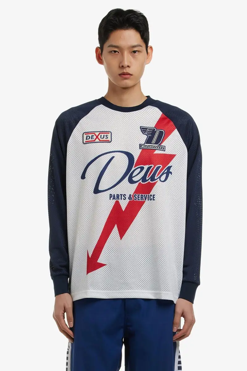 DEUS EX MACHINA-Camiseta de manga larga para hombre, Jersey para bicicleta de montaña, Motocross, todoterreno, ciclismo de descenso