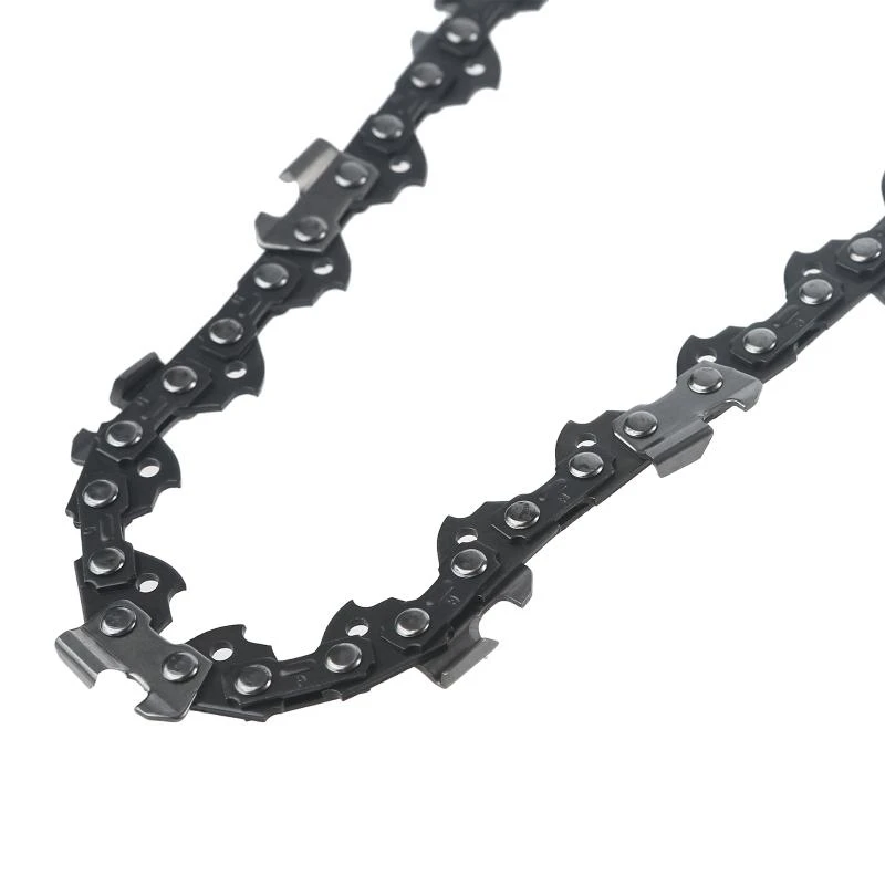 E8BD Replacement 16Inch Chain Electric Electric Accessory Mini Steel Chainsaw Chain for Electric Pruning Garden Log