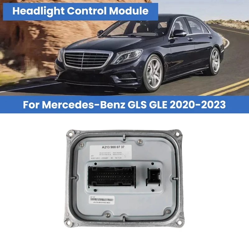 A2139000737 Car Headlight Control Module For Mercedes-Benz GLS GLE 2020-2023