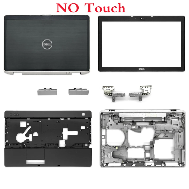 

New For Dell Latitude E6530 Series ;Laptop LCD Back Cover/Front Bezel/Hinges/Palmrest Upper Case/Bottom Cover Top Case No Touch