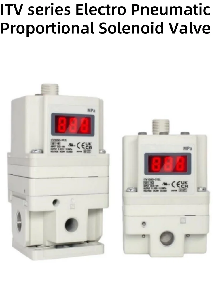 Detalhe 3 de Válvula solenoide ITV series ITV1010-312L ITV1030-312N Electro Pneumatic Proportional Solenoid Valve ITV1050-312CS ITV2010-312S 2050 ITV3030-312N Pneumática